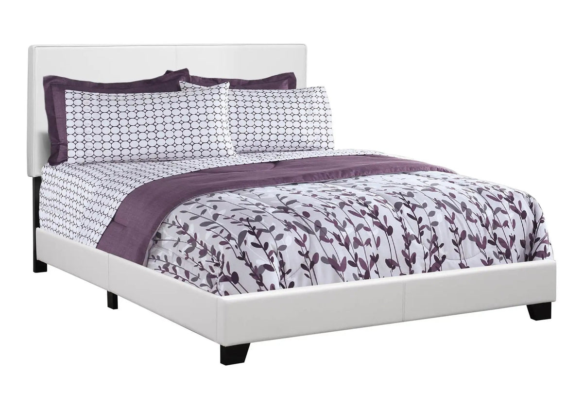 Upholstered Storage Bed | Transitional Style | Low Profile Platform Frame | 45.75 Inch Height