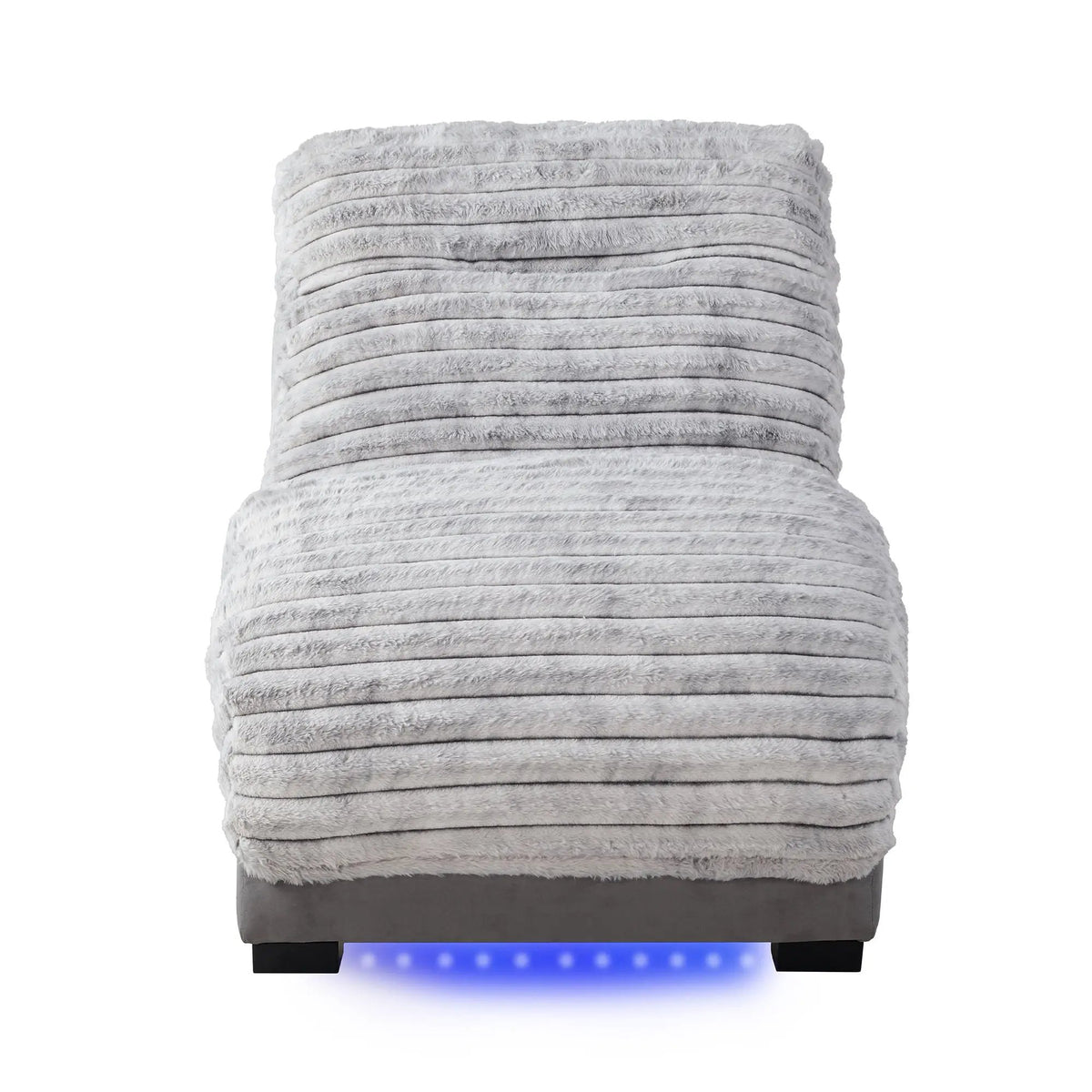 Denise Accent Chaise | USB Charging Port | Soft Fabric | Generously Padded Seating