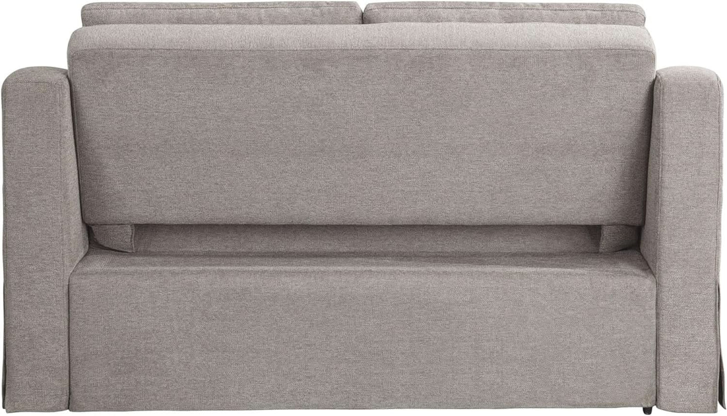 Full Size Slipcovered Convertible Sleeper Sofa Comfortably from PriceLows™