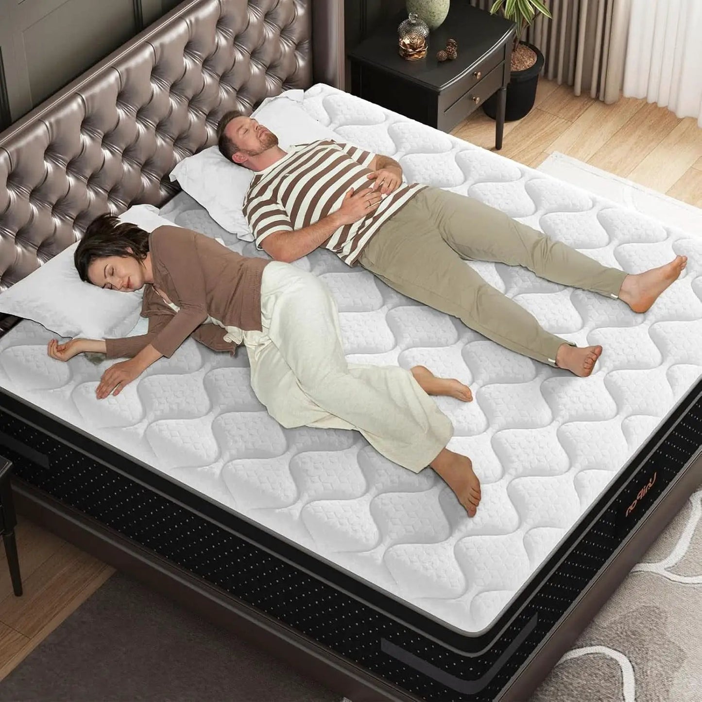 Queen Firm Hybrid Mattress Featuring Motion Isolation from PriceLows™