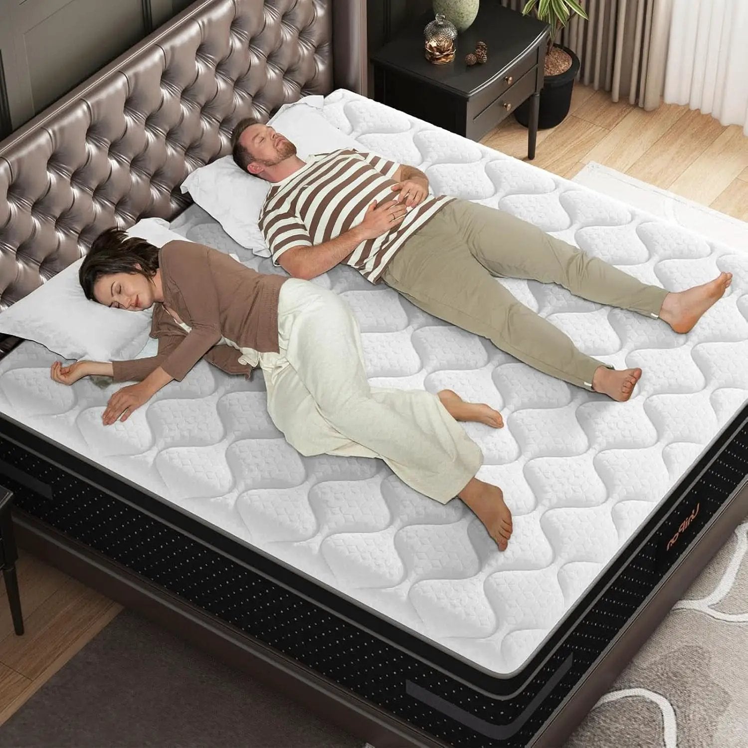 Queen Firm Hybrid Mattress Featuring Motion Isolation from PriceLows™