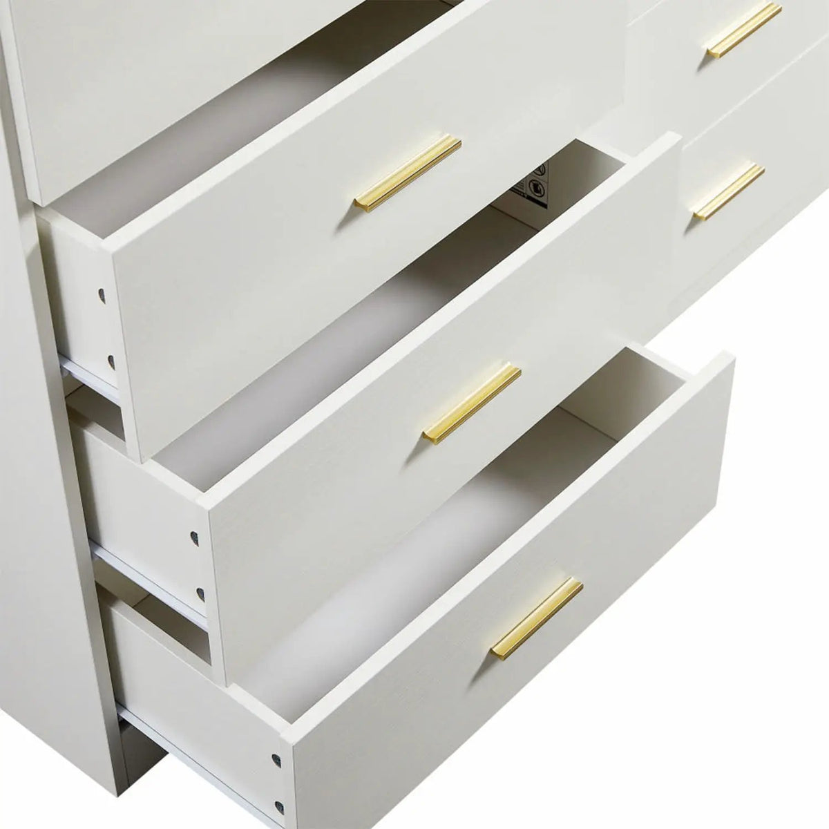 Modern Bedroom Dresser | Engineered Wood | Spacious Drawers