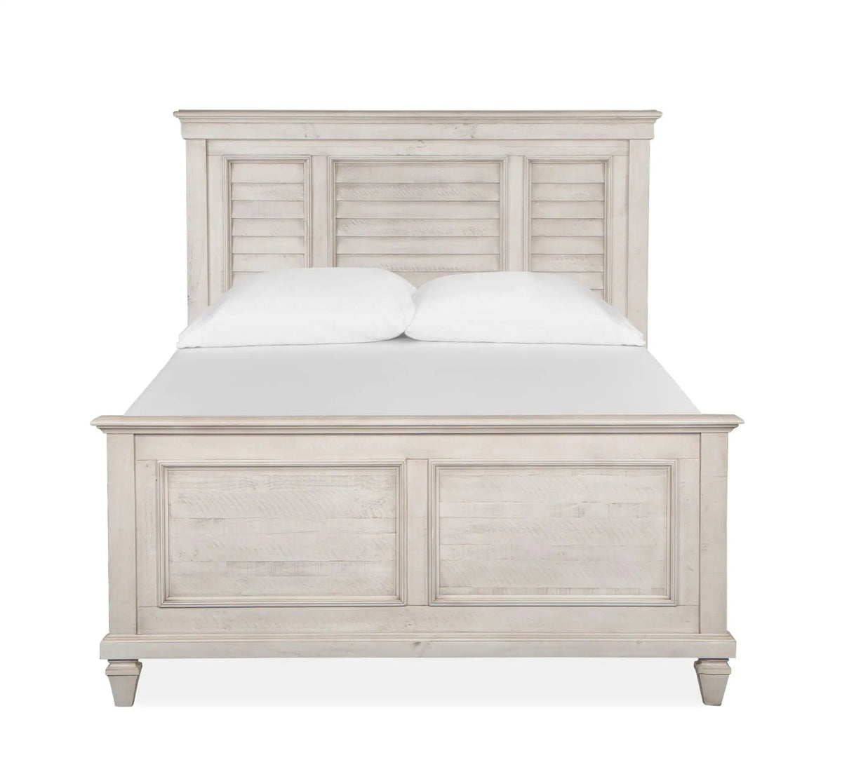 Newport Shutter Panel Bed | 3 Pieces | Wood | Bedroom