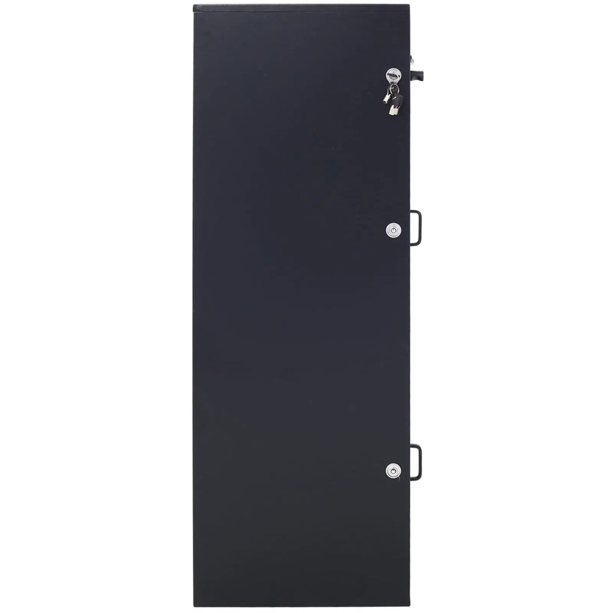 Steel Parcel Drop Box | Locking Letterbox | Freestanding Floor Design | Retractable Shelf