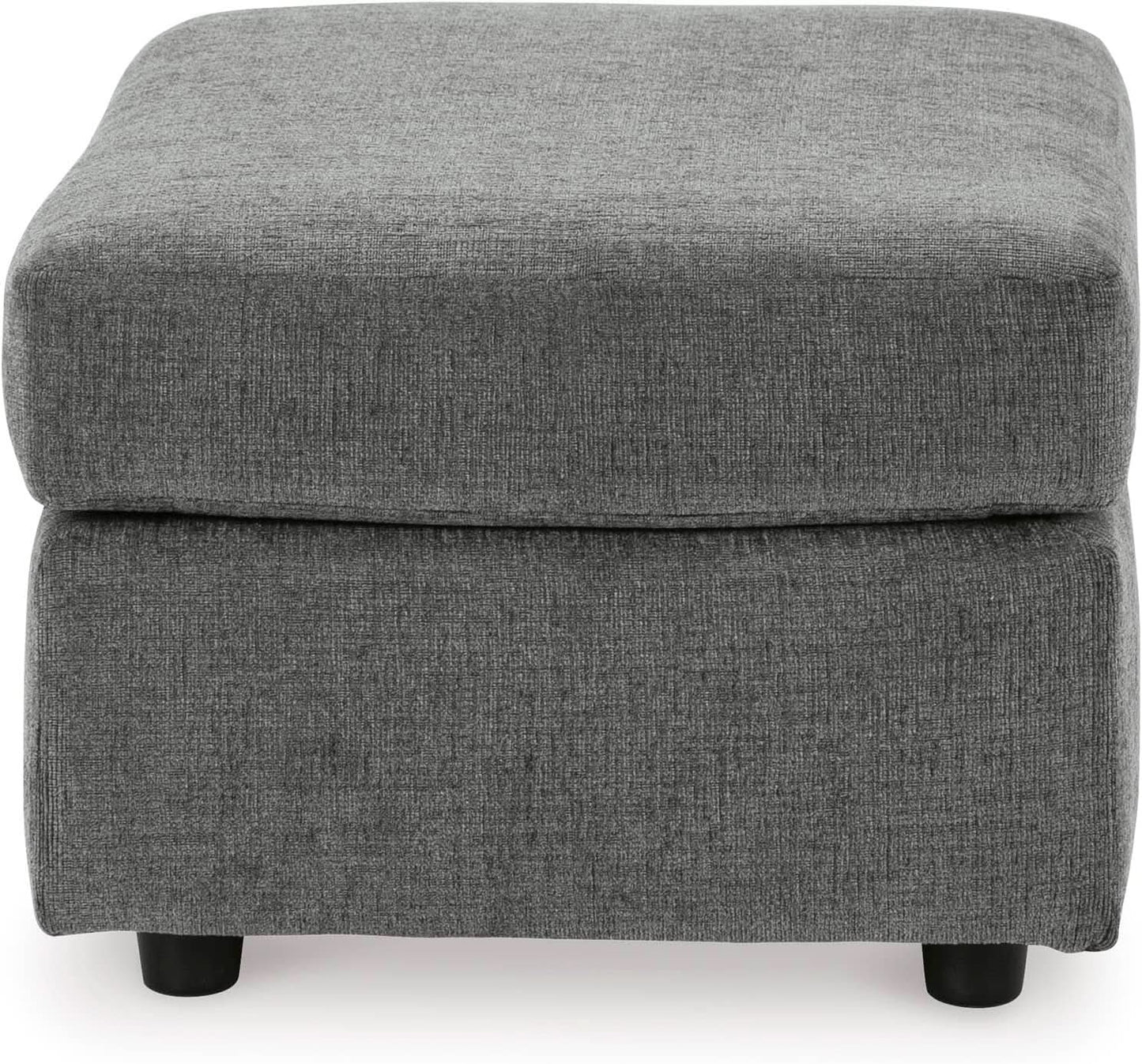 Stairatt Rectangular Gray Upholstered Ottoman Cushioned from PriceLows™
