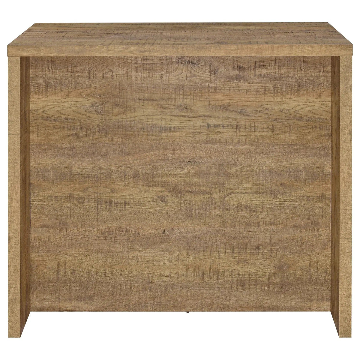 Topanga Engineered Wood Freestanding Home Bar Mango | 47.25 x 23.5 x 43.5 in | Engineered Wood & Metal | Home