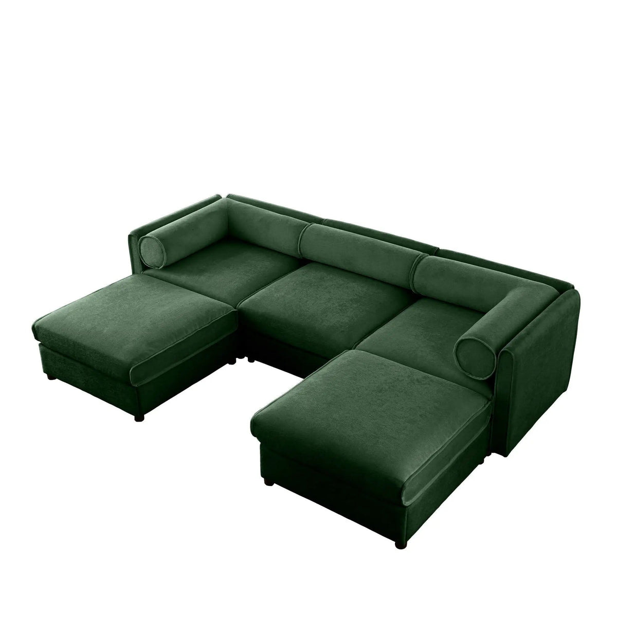 Contemporary Elegant Sofa With Storage And Ottoman 2 Piece Living Room Set | 2 Piece Living Room Set | Living Room Furniture | Living Room