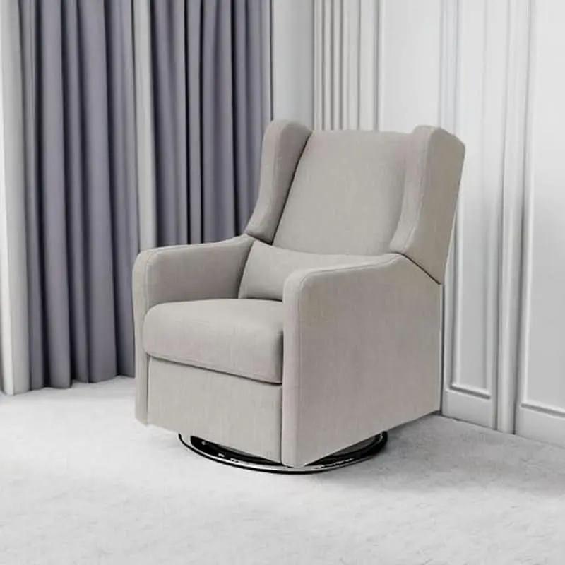 Carter's By Arlo Recliner Swivel Glider Water Repellent Performance Grey Linen from PriceLows™
