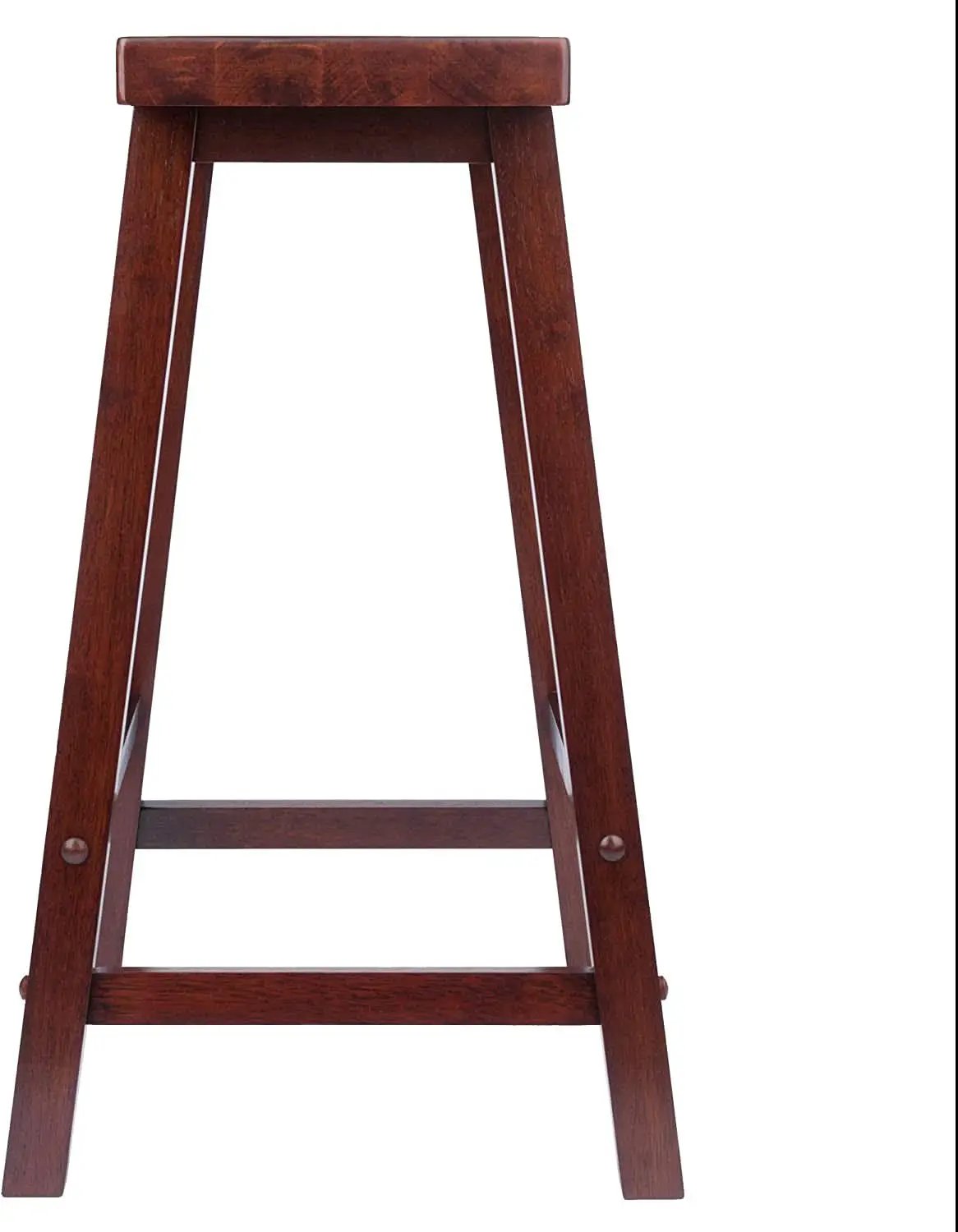 Satori 24 Inch Walnut Counter Stool For Modern Kitchen Bar from PriceLows™