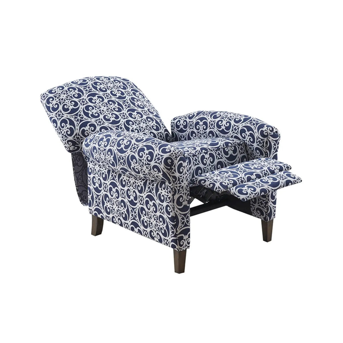 Kirby Transitional Push Back Recliner Chair | 300 Lb Capacity | High-Density Foam | No Tools Assembly