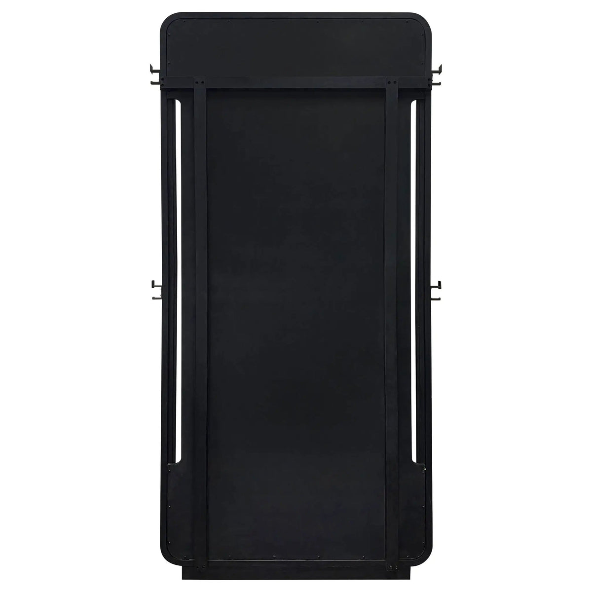 Leandro 76-inch Full Length Floor Mirror Burnished | 38.75 x 1.75 x 76.25 in | Home Furniture | Black