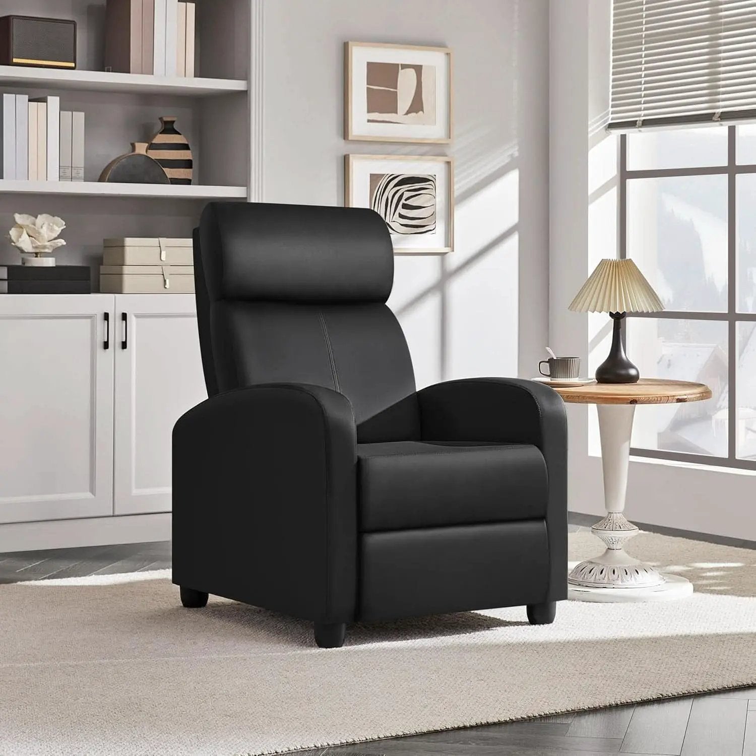 Modern Recliner Sofa With Lumbar Support And Plush Comfort from PriceLows™