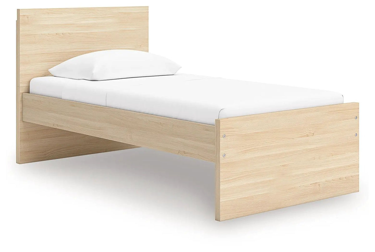 Onita Panel Platform Bed | Minimal Design | Ultra-Clean Lines | Easy-Elegant Solid Finish