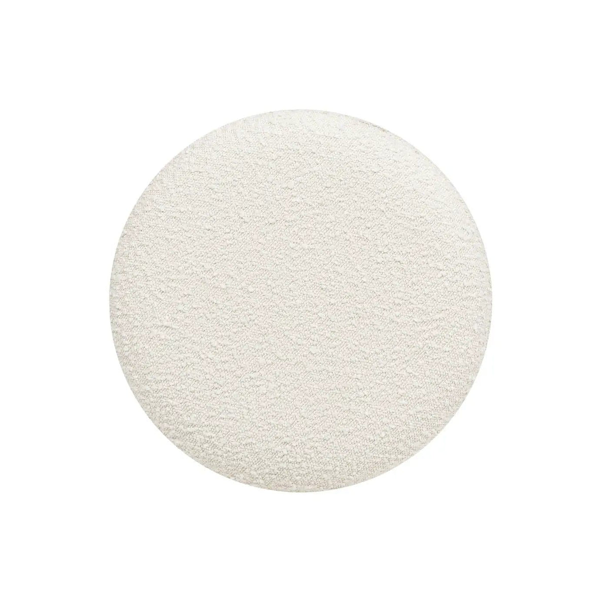 Bali Round Upholstered Ottoman | 2 Pieces | Rubberwood & Plywood | Living Room