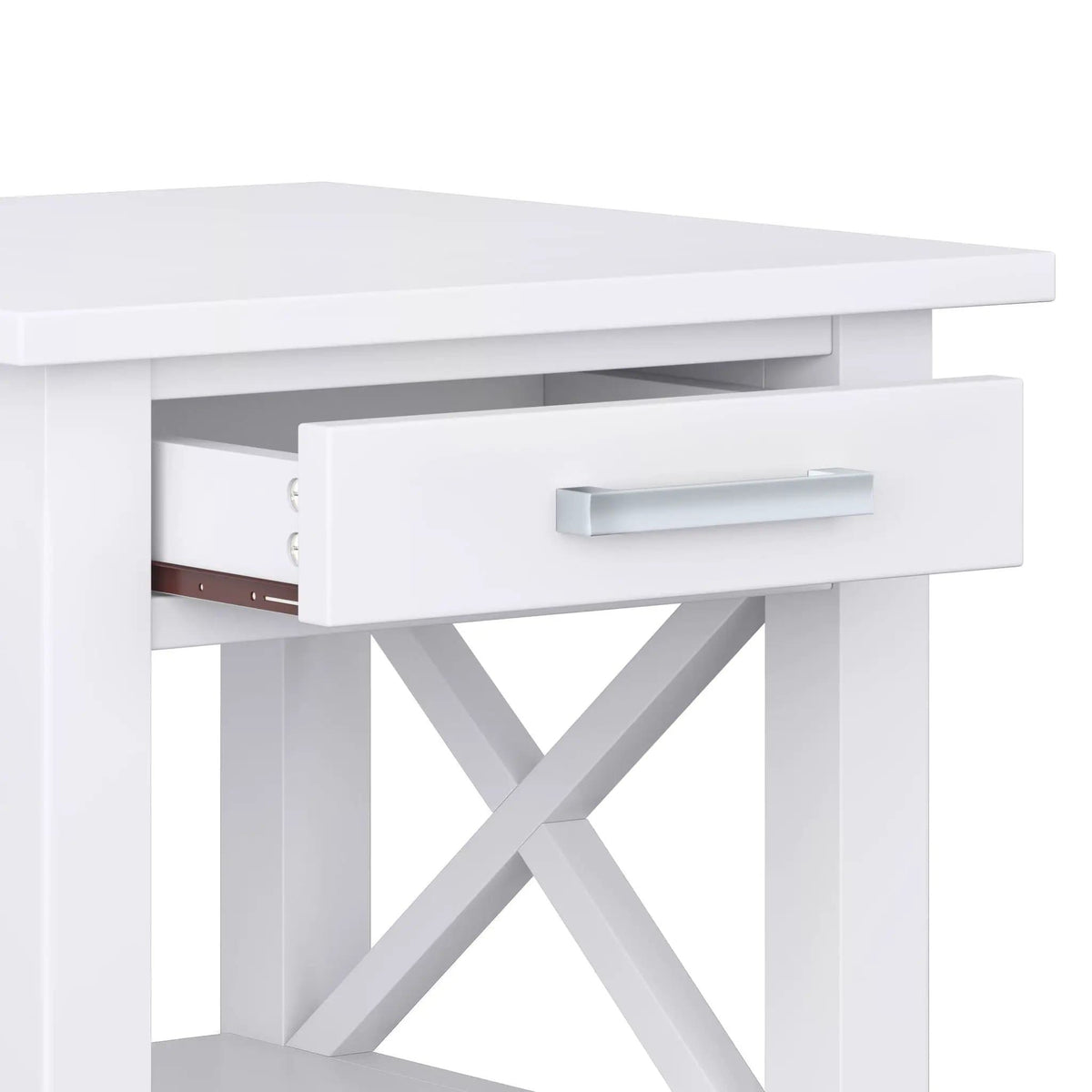 Kitchener Handcrafted Table | 6 Pieces | Solid Wood & Metal | Living Room