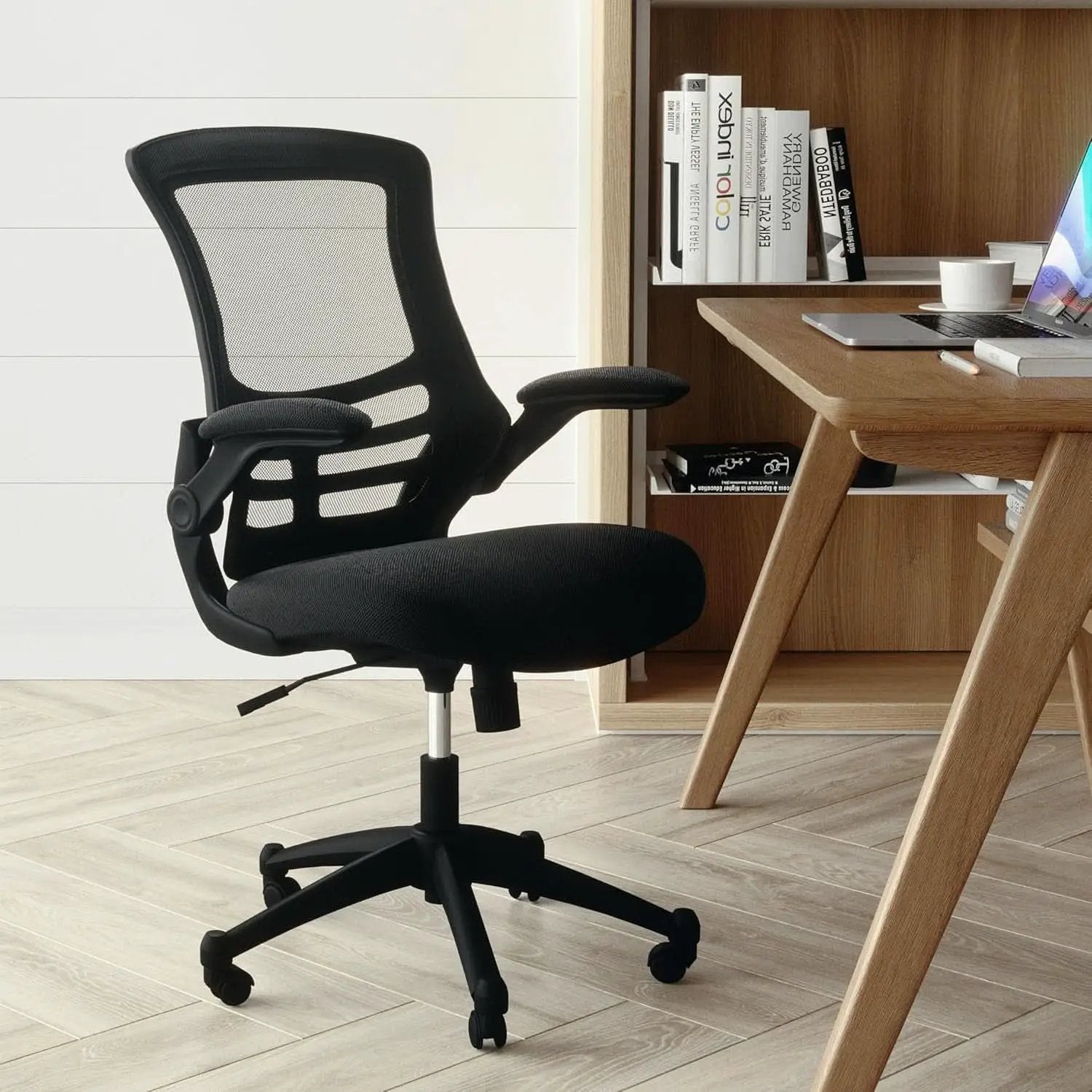 Mid Back Ergonomic Office Chair With Adjustable Height from PriceLows™