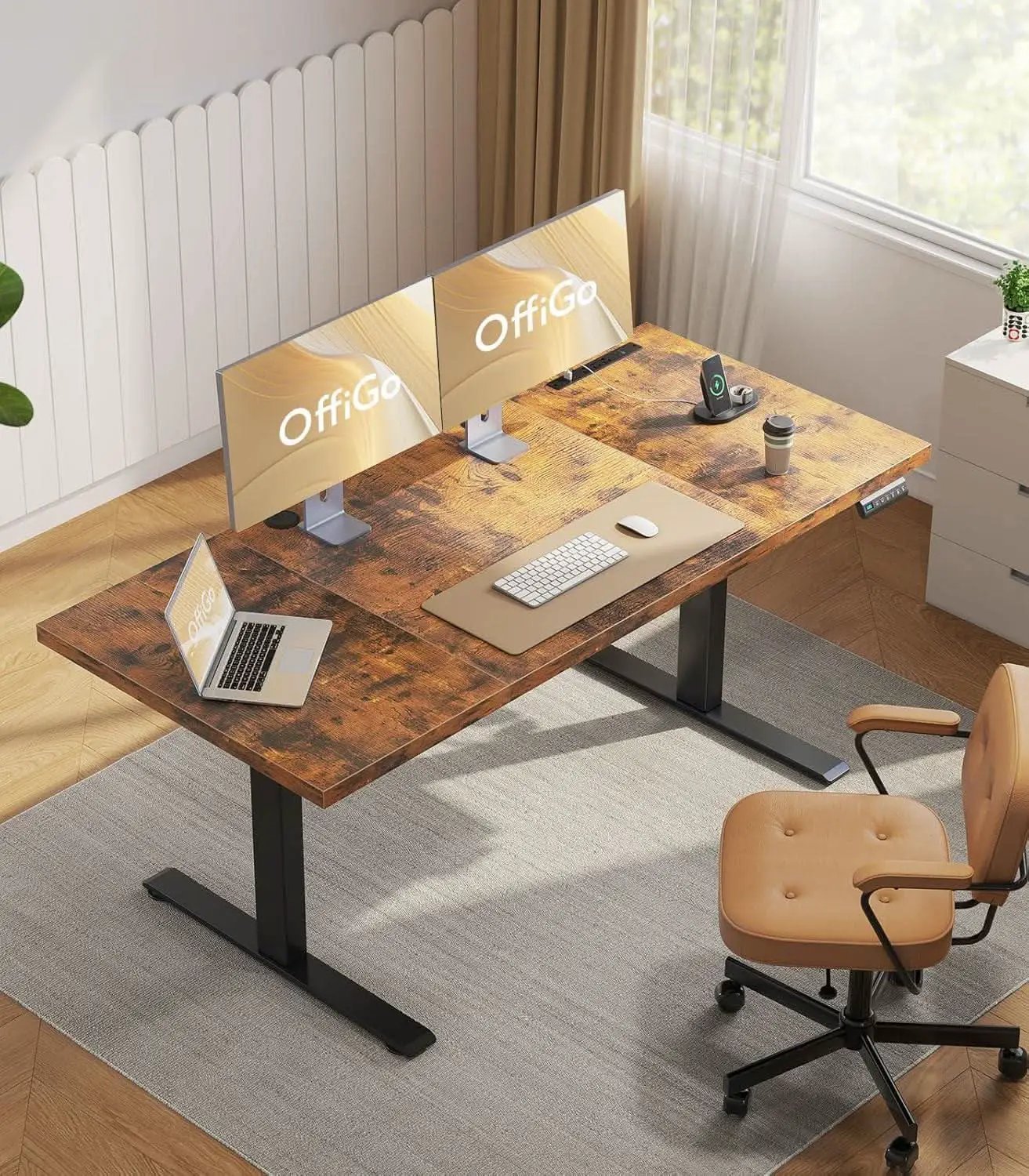 Electric Standing Desk 71 Inch Height Adjustability from PriceLows™