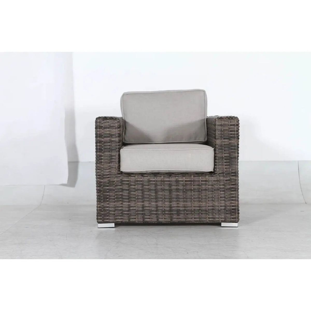Outdoor Sectional Set | Handcrafted Wicker | Ultra-Soft Cushions | Entertainment Seating