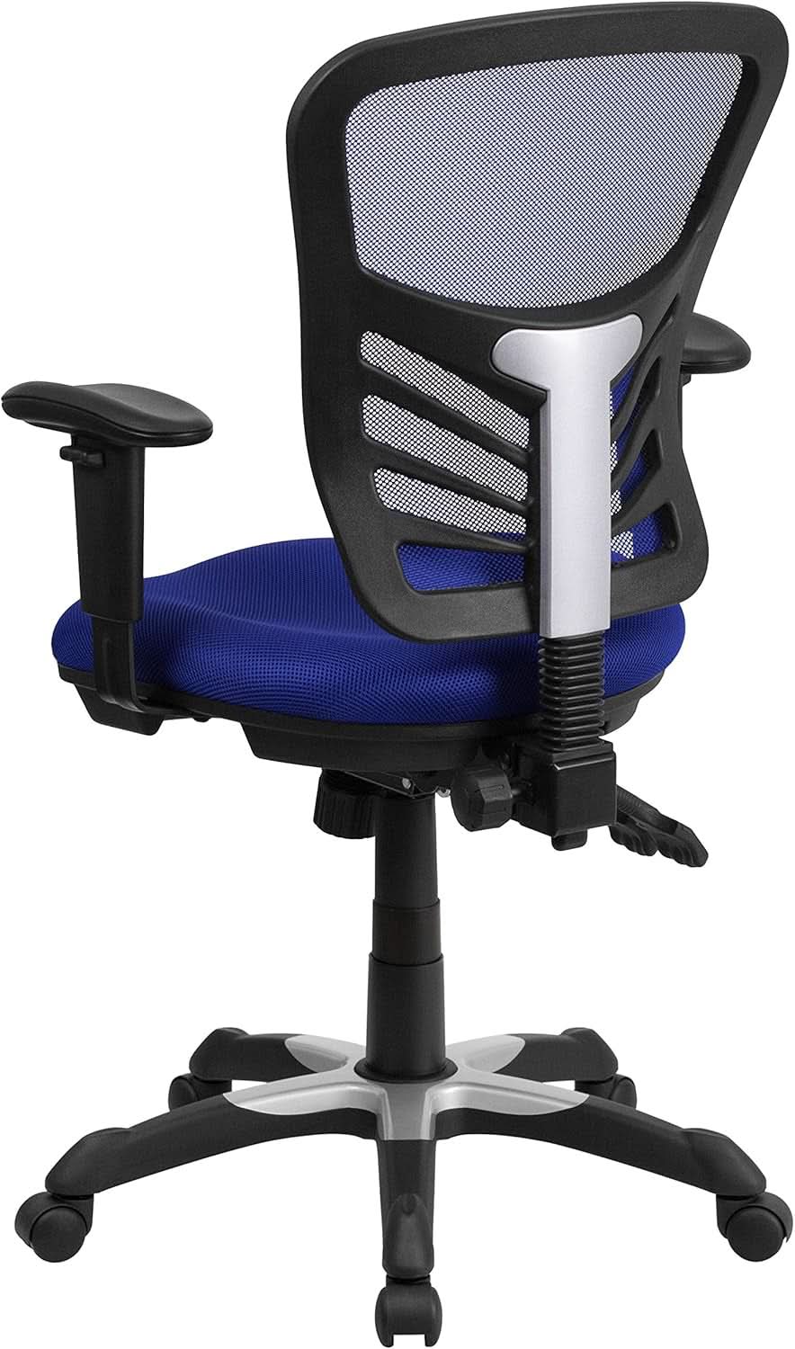 Ergonomic Mesh Office Chair Blue With Adjustable Lumbar from PriceLows™