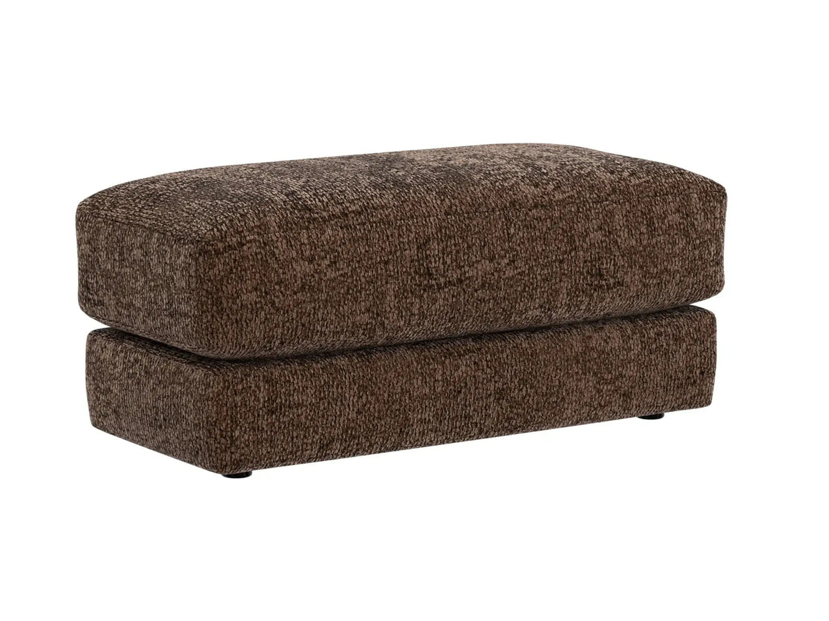 Jaden Fabric Ottoman | 2 Pieces | Chenille & Fabric | Living Room
