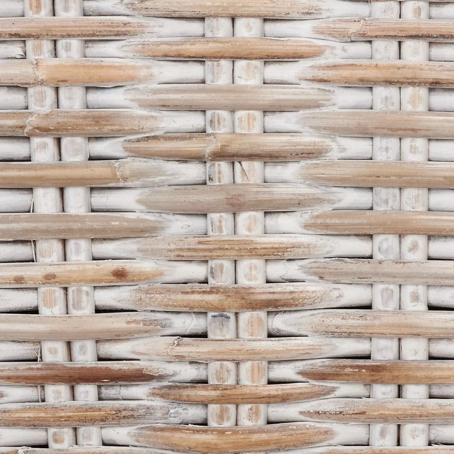 Grey Wash Rattan 30 Inch Bar Stool With Parsons Legs from PriceLows™