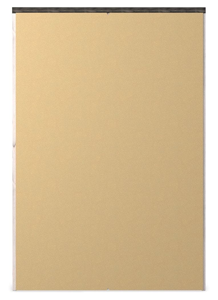 Gerridan Four Drawer Chest | 31.81 x 15.59 x 46.85 in | Engineered Wood & Linen | White / Gray