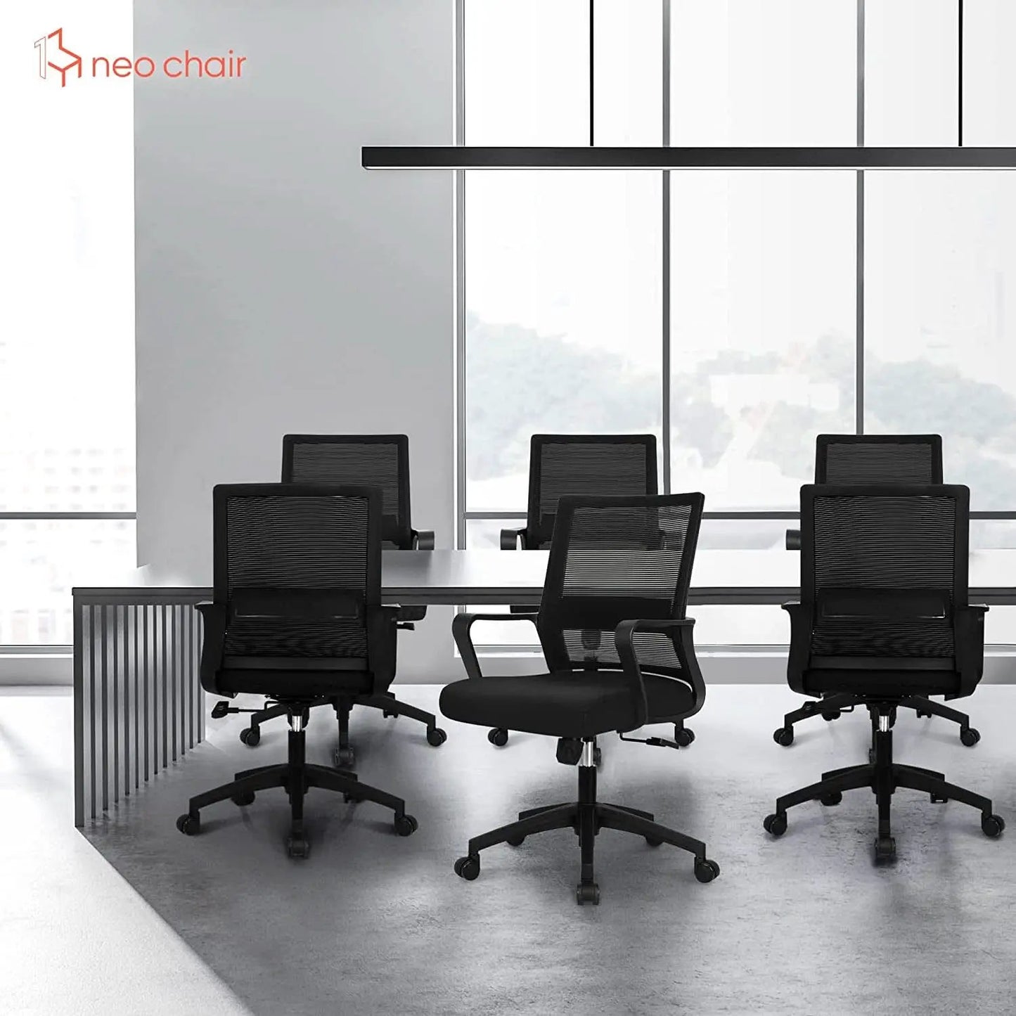 Ergonomic Swivel Chair With Adjustable Lumbar Support from PriceLows™
