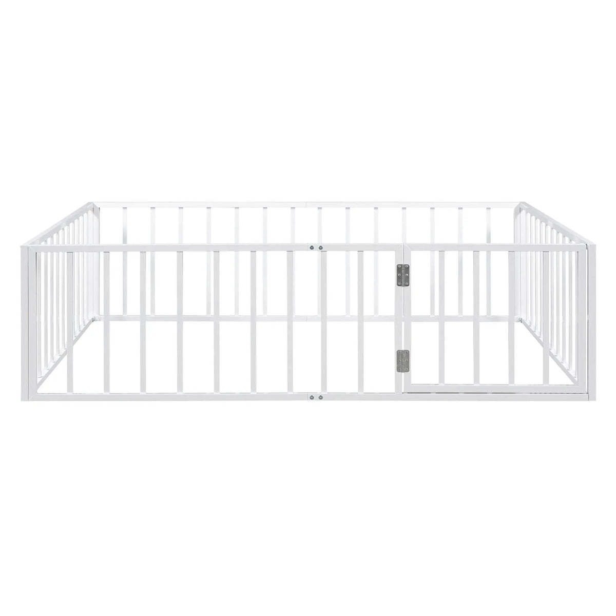 Metal Floor Bed Frame | Raised Fence Gate | Low Platform Design