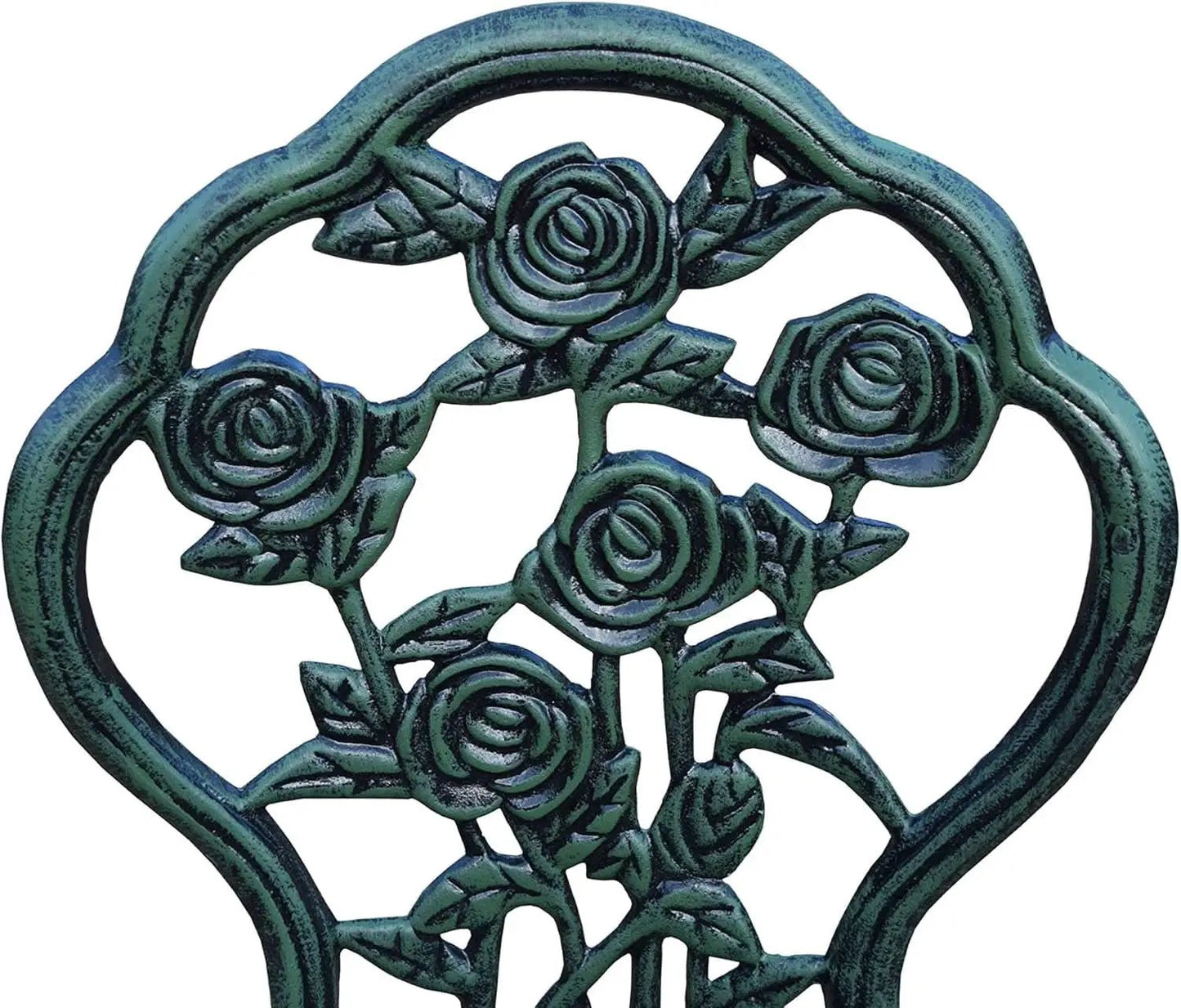Cast Aluminum Conversation Set Antique Green Patio from PriceLows™