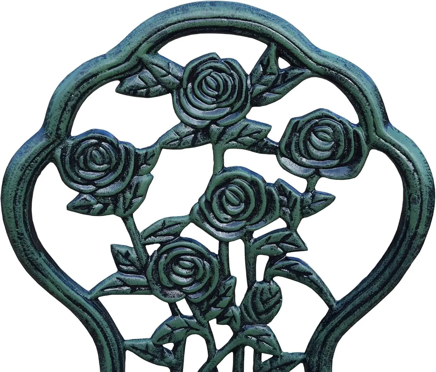 Cast Aluminum Conversation Set Antique Green Patio from PriceLows™