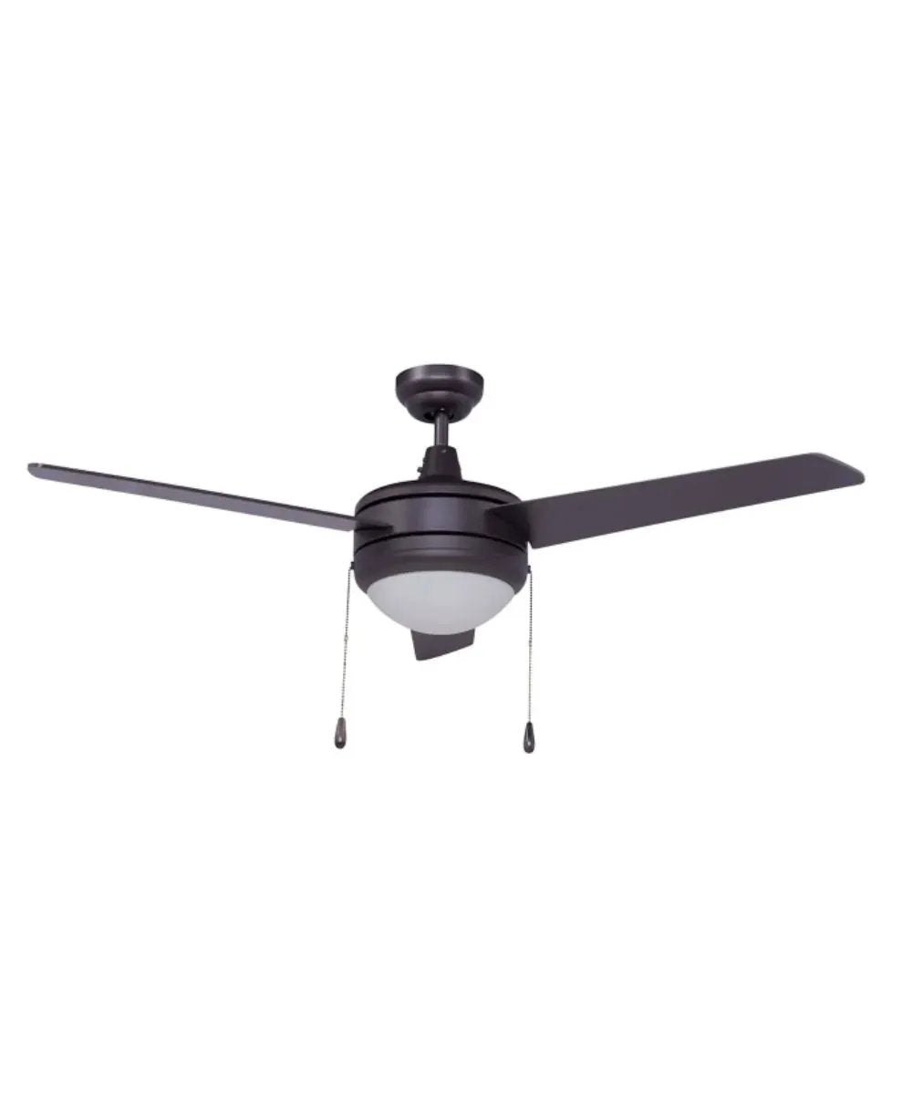 Ceiling Fan | 50 Inch | 3-Blade | Oil Rubbed Bronze LED Light