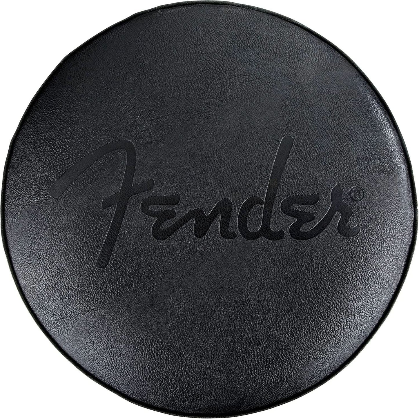 30 Inch Embossed Fender Logo Swivel Bar Stool Black from PriceLows™