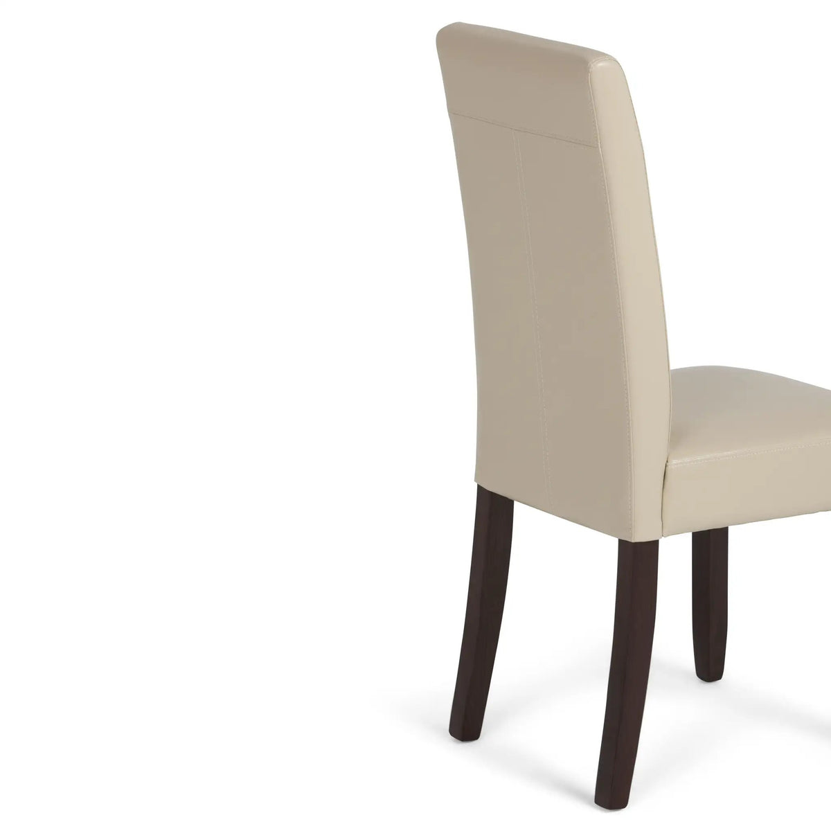 Acadian Parson Dining Chairs | Set Of 2 | Upholstered Seats | Solid And Engineered Wood