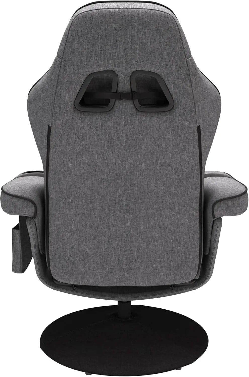 900 Gaming Recliner Gray Fabric With Adjustable Leg Rest Cupholder from PriceLows™