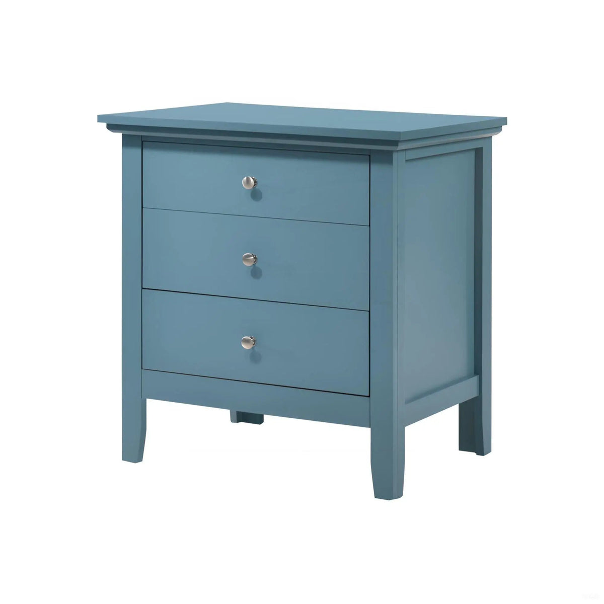 3 Drawer Nightstand | Real Wood Veneer | Dovetail Joints | Fully Assembled