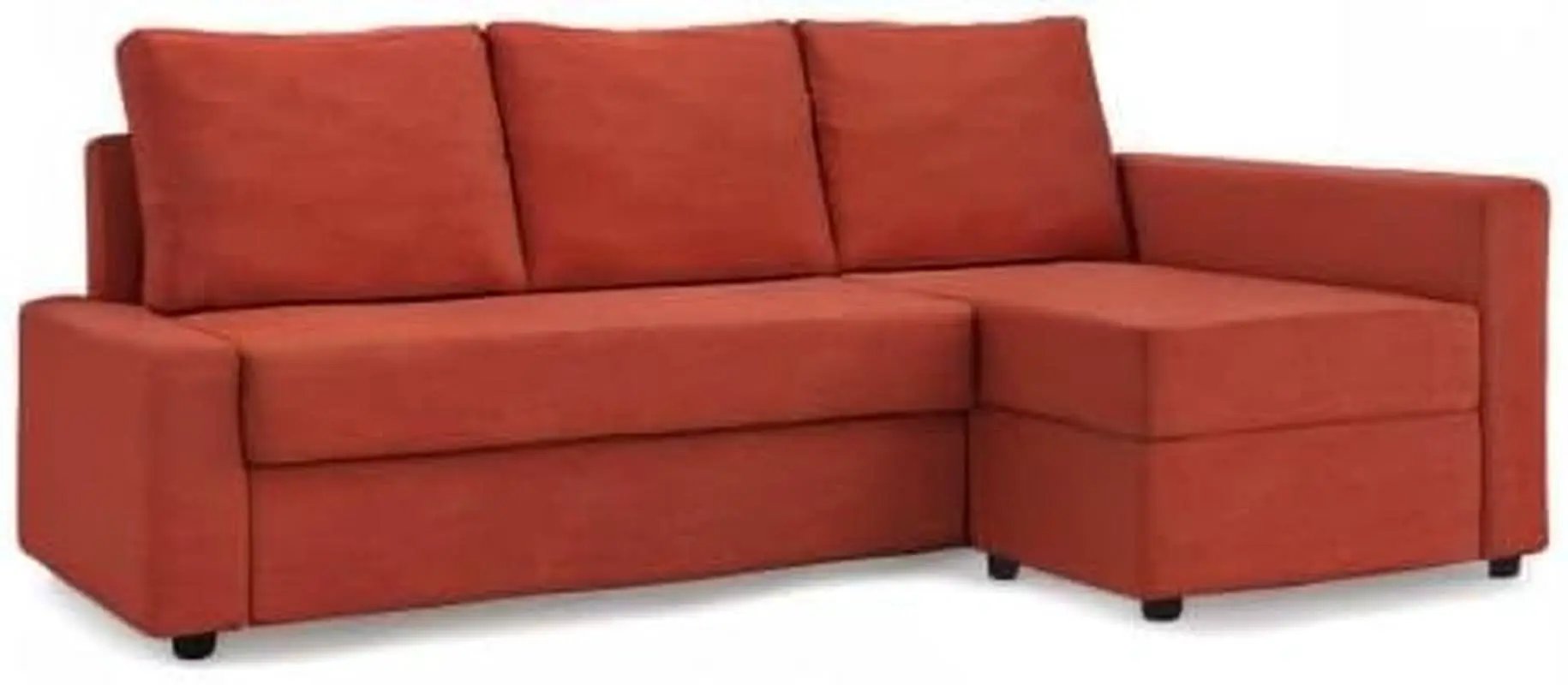 Friheten Slipcover For IKEA ChaiseCorner Orange Snug Fit from PriceLows™