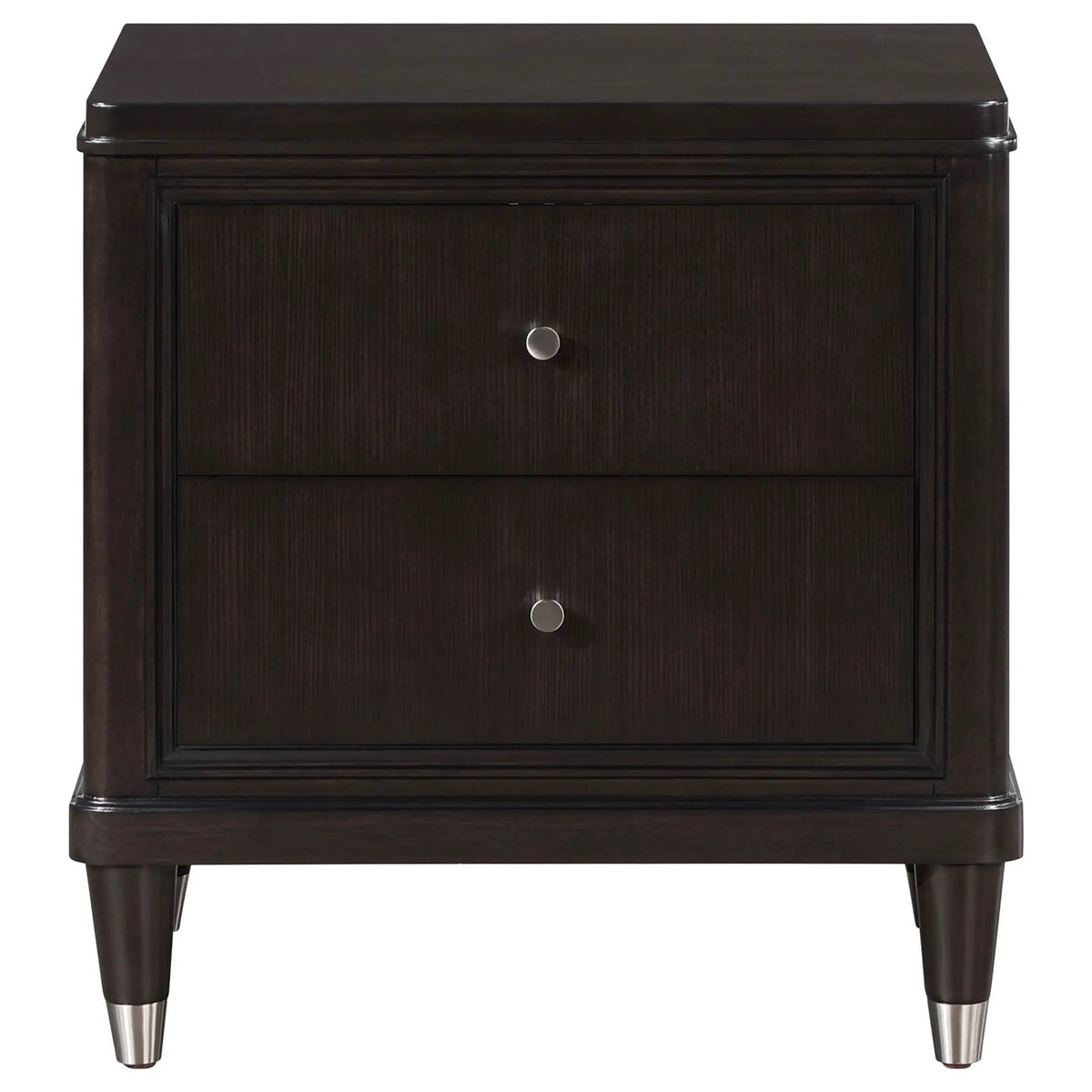 Emberlyn 2-drawer Nightstand | 26 x 18 x 27 in | Cedar | Brown