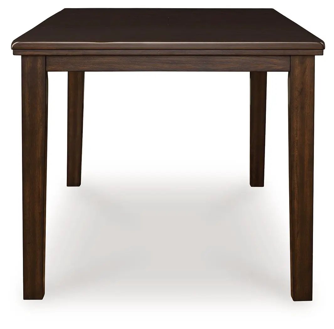 Haddigan Extension Dining Table | Counter Height | 78 Inch Width | Vintage-Inspired Finish