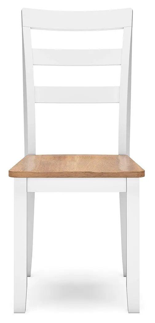 Gesthaven Dining Room Side Chairs | Set Of 2 | Casual Relaxed Style | Natural Wood Tone