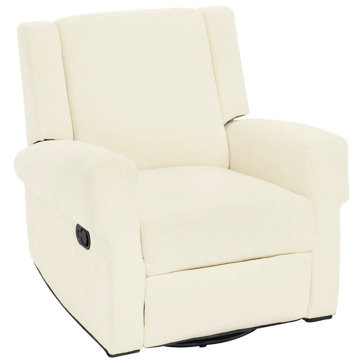 Manual Recliner Chair With Swivel Rocker Function, Dual Recline Angles | 2 Pieces | Iron & Plywood | Living Room