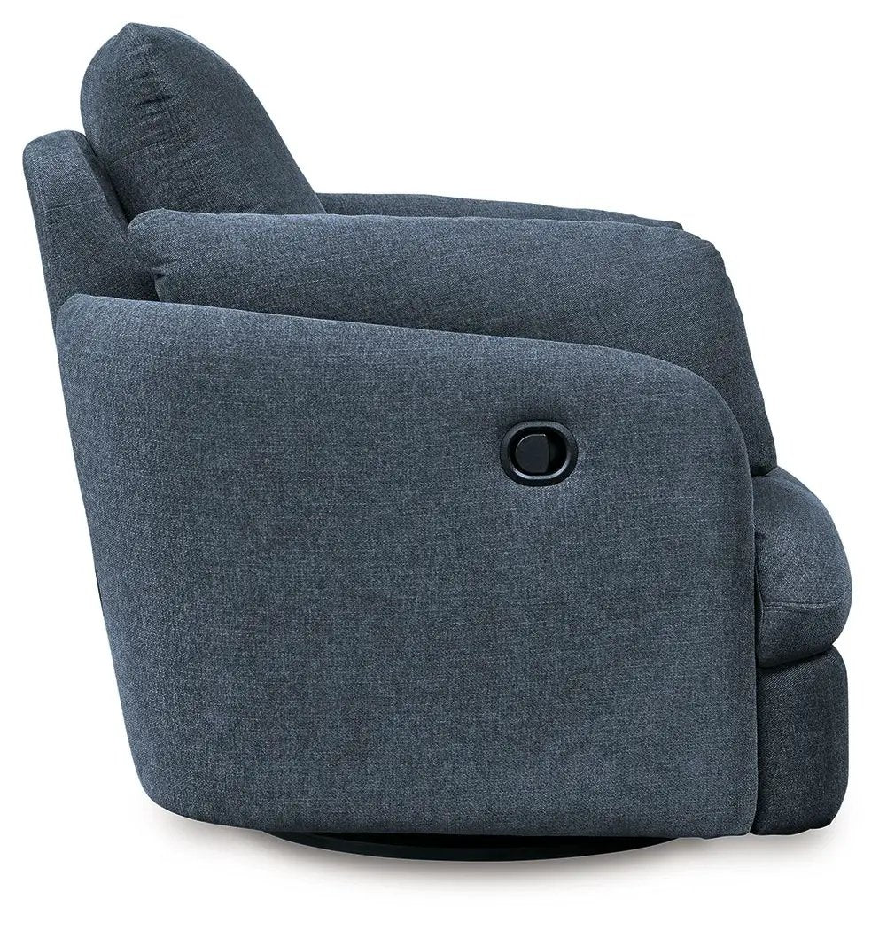 Modmax Swivel Glider Recliner | Cool Contemporary Look | Low-Maintenance Lounging | 41.38 Inch Length