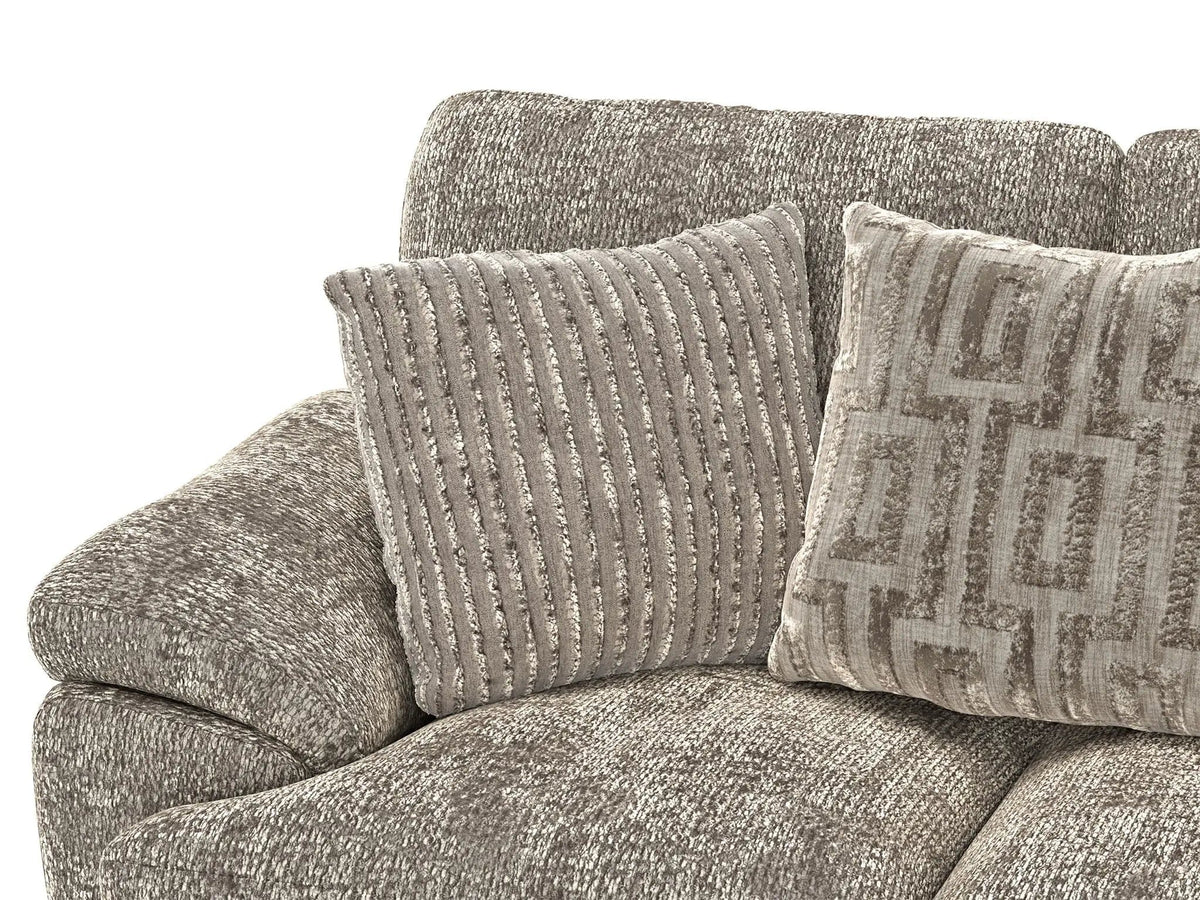 Jaden Fabric Loveseat | 2 Pieces | Chenille & Fabric | Living Room