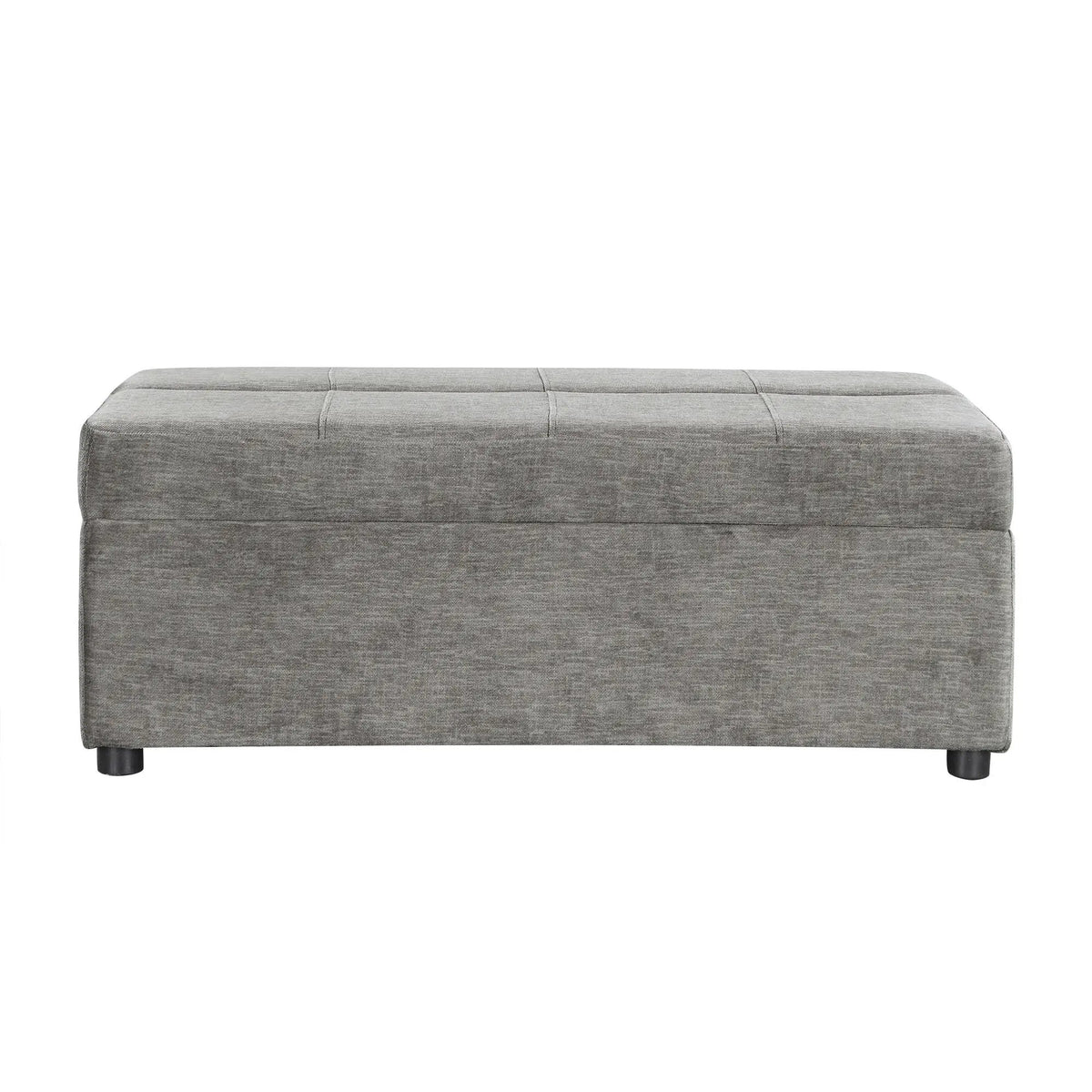 Twin Size Folding Ottoman Sleeper Bed | Includes Mattress | Convertible Guest Bed | High-Density Foam