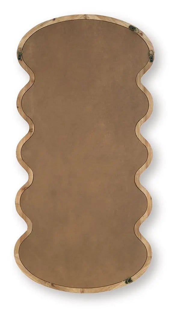 Serendis Accent Mirror | 24 x 1.63 x 48 in | Living Room Furniture | Brown