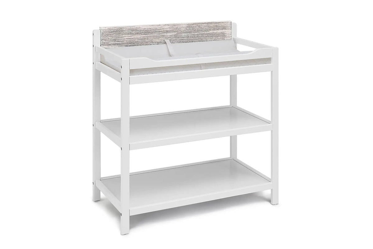 Hayes Changing Table Changing Station | 35 x 18.5 x 37 in | Solid Wood | Home