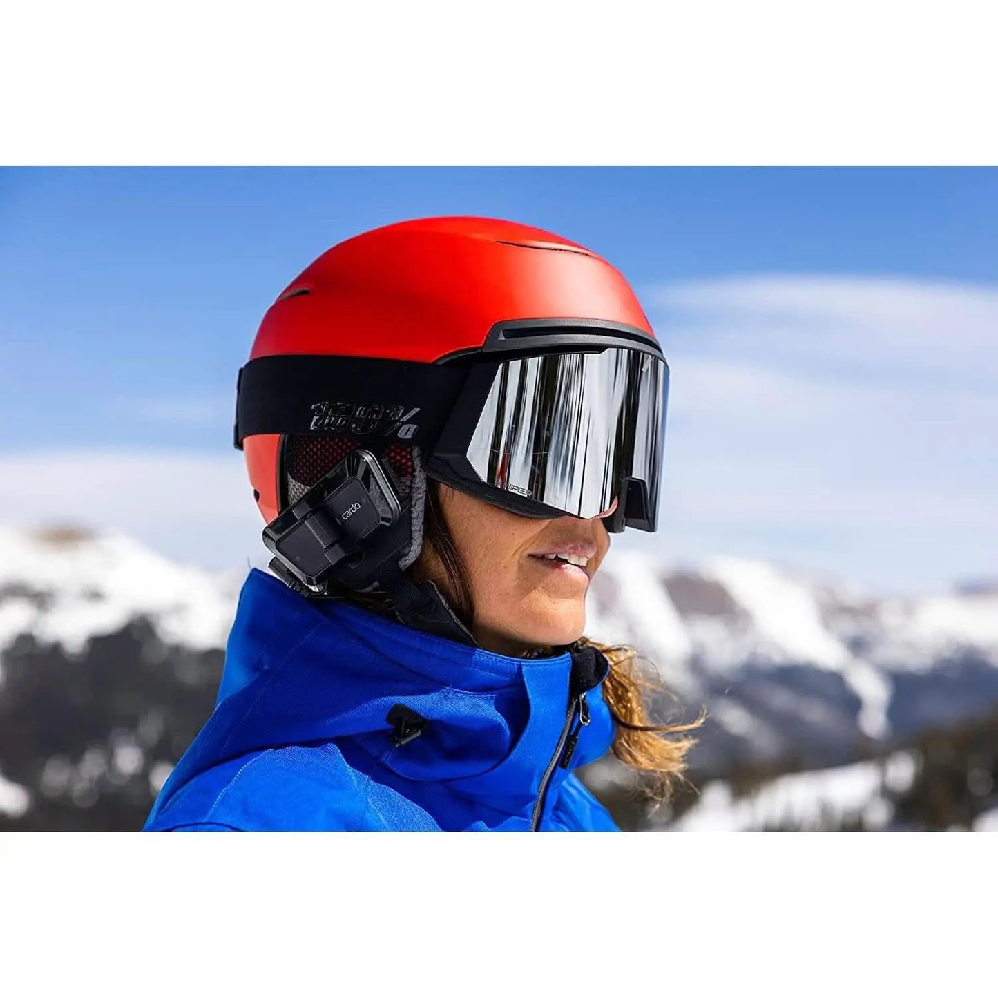 Cardo Packtalk Outdoor Helmet Intercom System IP67 Waterproof from PriceLows™