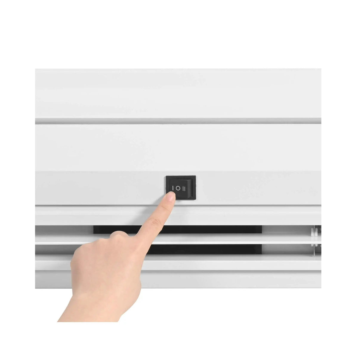 Commercial Wall-Mounted Air Curtain | 36 Inch 900CFM | 2-Speed Control | 110V Indoor Door Use