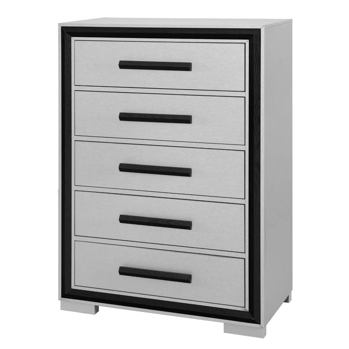 Adelaide Chest 5 Drawer Storage Unit | 32.72 x 16.5 x 48.19 in | Solid Wood | Living Room