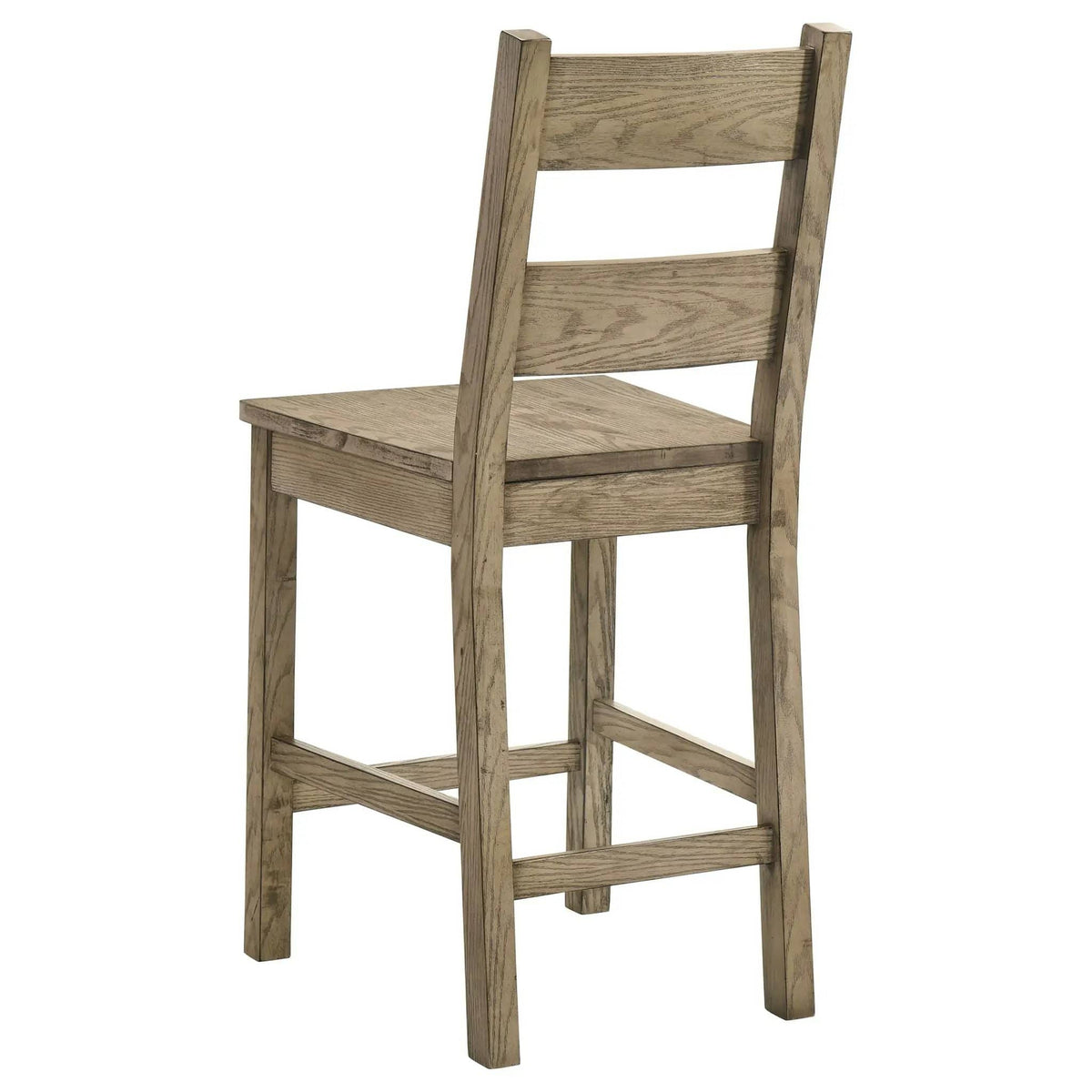 Cardova Counter Height Dining Chair Vineyard Oak (Set of 2) Counter Height (24"-27") | 18.5 x 21 x 42.25 in | Rubberwood | Dining Room
