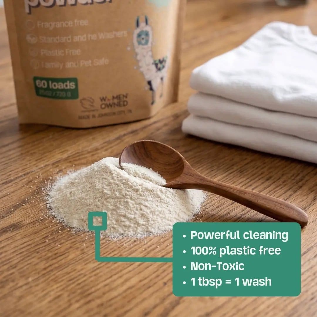 NEW - EWG Verified™ Max Strength Fragrance-Free Laundry Powder (60 Loads) | Fragrance Free Laundry Detergent | Home Use | Home